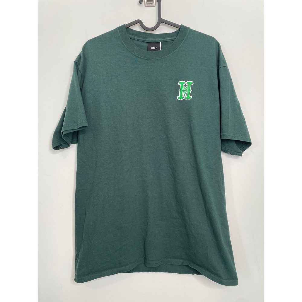HUF x Thrasher Worldwide T-Shirt Green Large